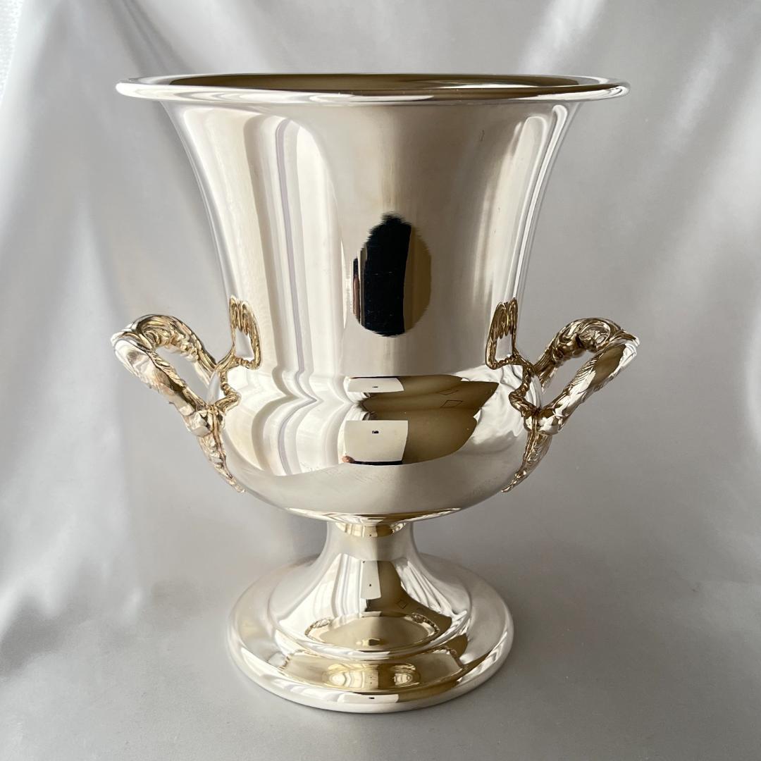 【Galleon】 ワインクーラー / シャンパンホルダー【シルバープレート】