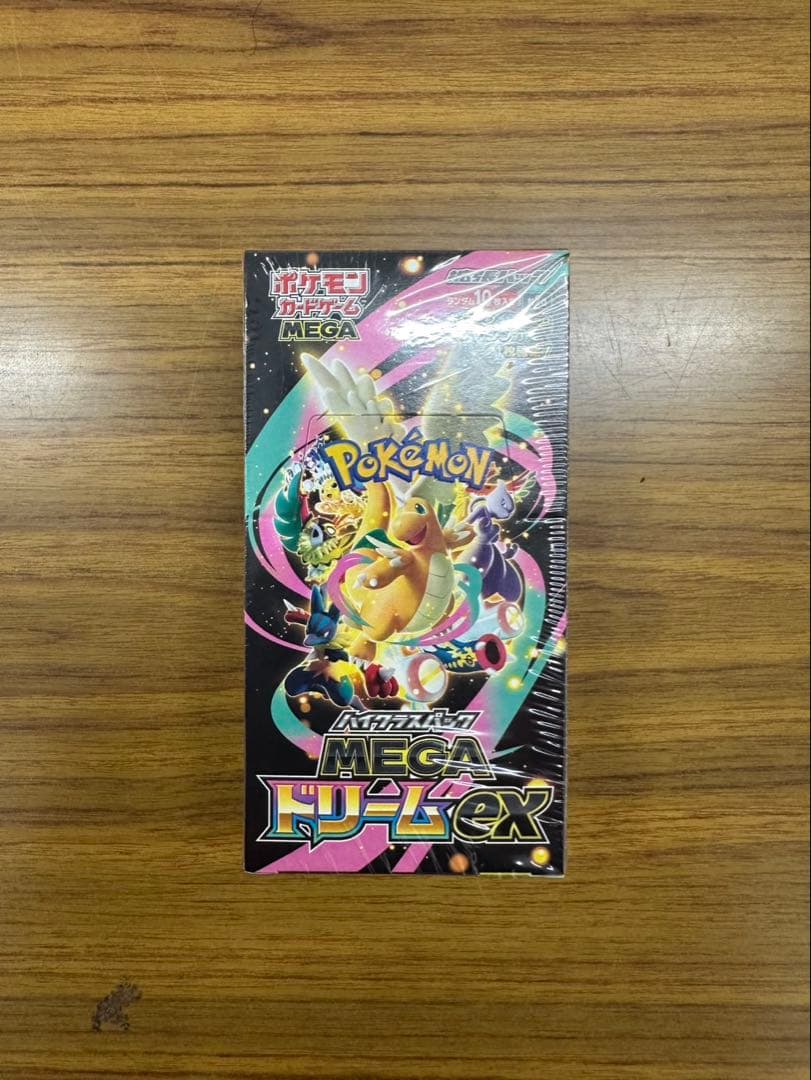 ポケモンカード　MEGAドリームex BOX シュリンク付き