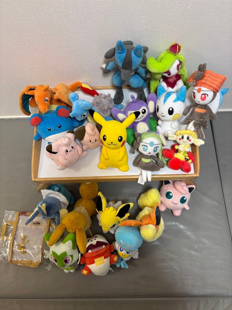 ポケモン マスコットぬいぐるみセット21体【美品】