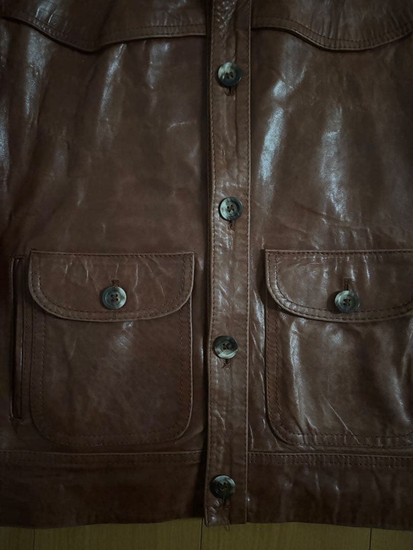 三*宅様 70's Leather jacket レザージャケット