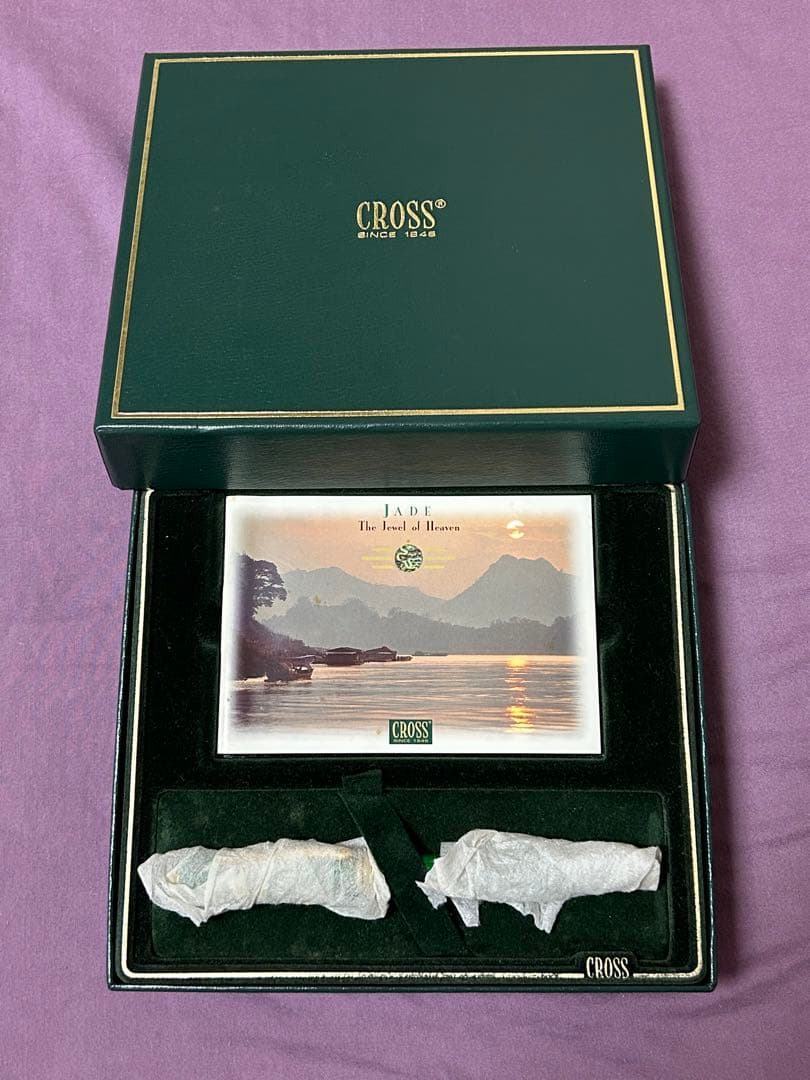 【新品・未使用】CROSS JADE 翡翠万年筆