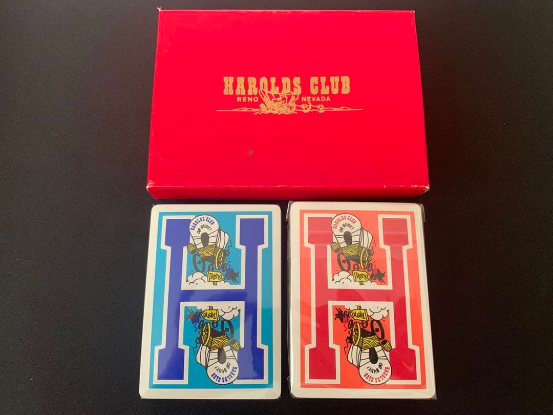 新品未使用 Harolds Club BOXセット オールドデック