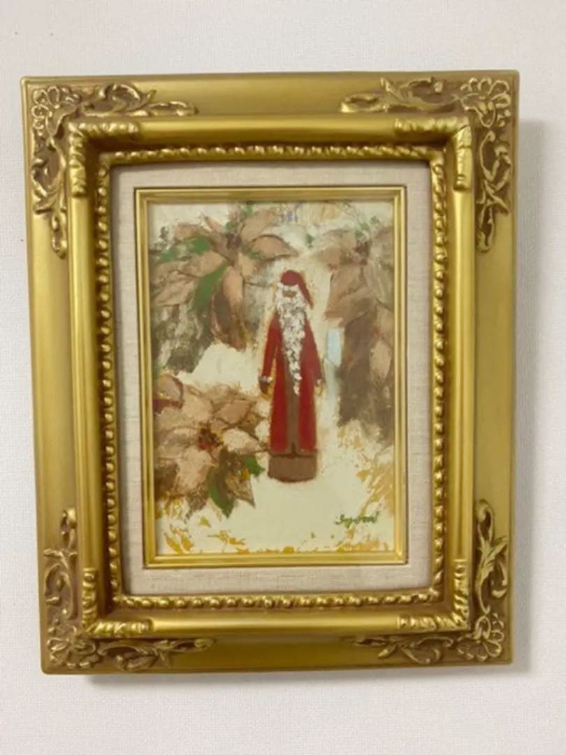 林田伊代美　額入り　油絵　サムホール