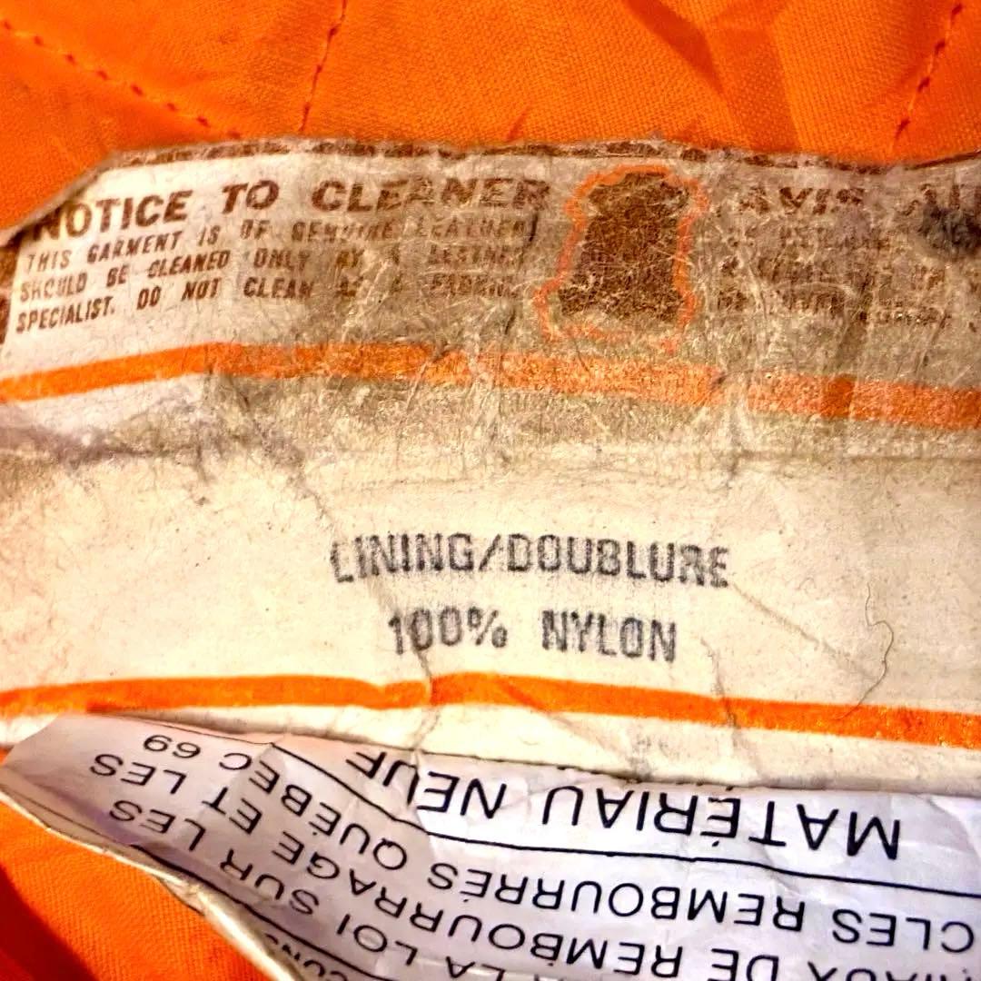 【70’s】Brimaco レザー シングルライダース 42 黒 カナダ製