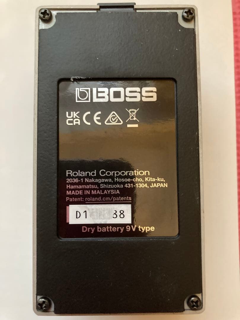 BOSS GE-7 イコライザー　付属品有り