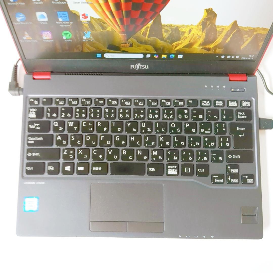 爆速SSD✨Corei5✨メモリ8GB✨すぐ使える設定済✨軽量赤ノートパソコン✨