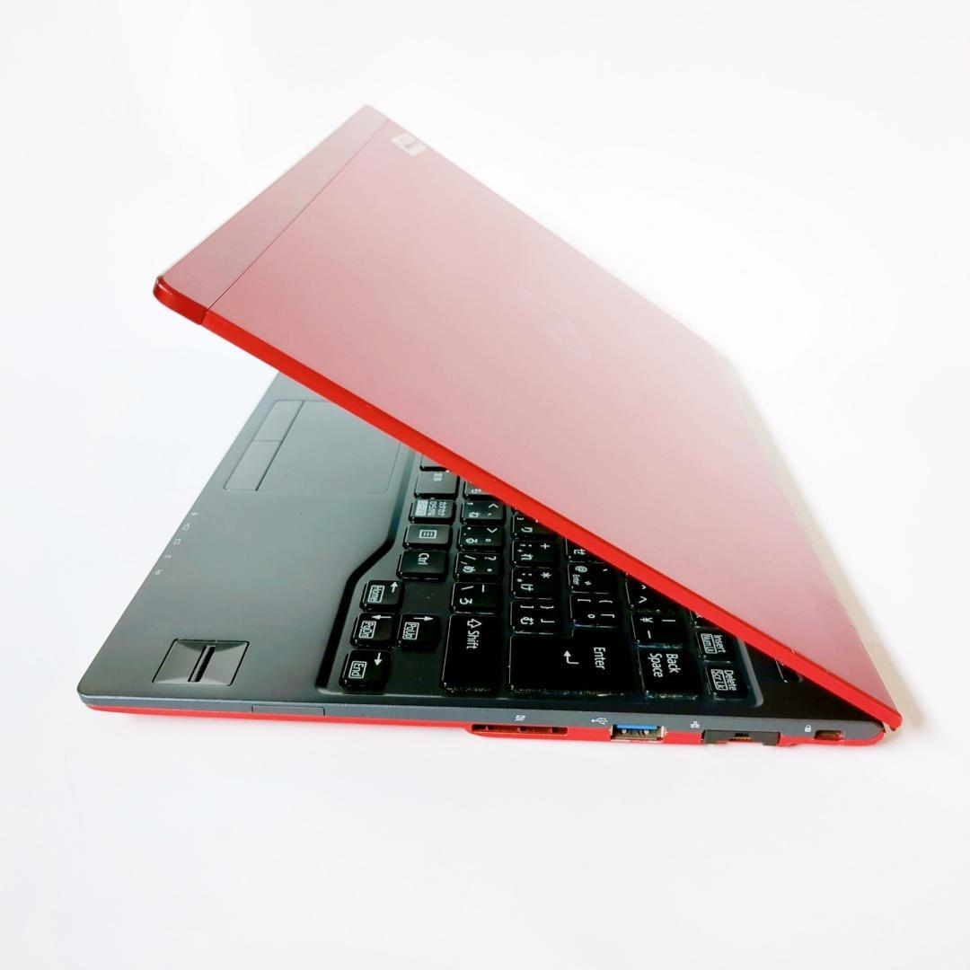 爆速SSD✨Corei5✨メモリ8GB✨すぐ使える設定済✨軽量赤ノートパソコン✨