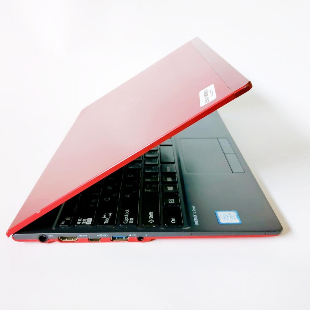 爆速SSD✨Corei5✨メモリ8GB✨すぐ使える設定済✨軽量赤ノートパソコン✨