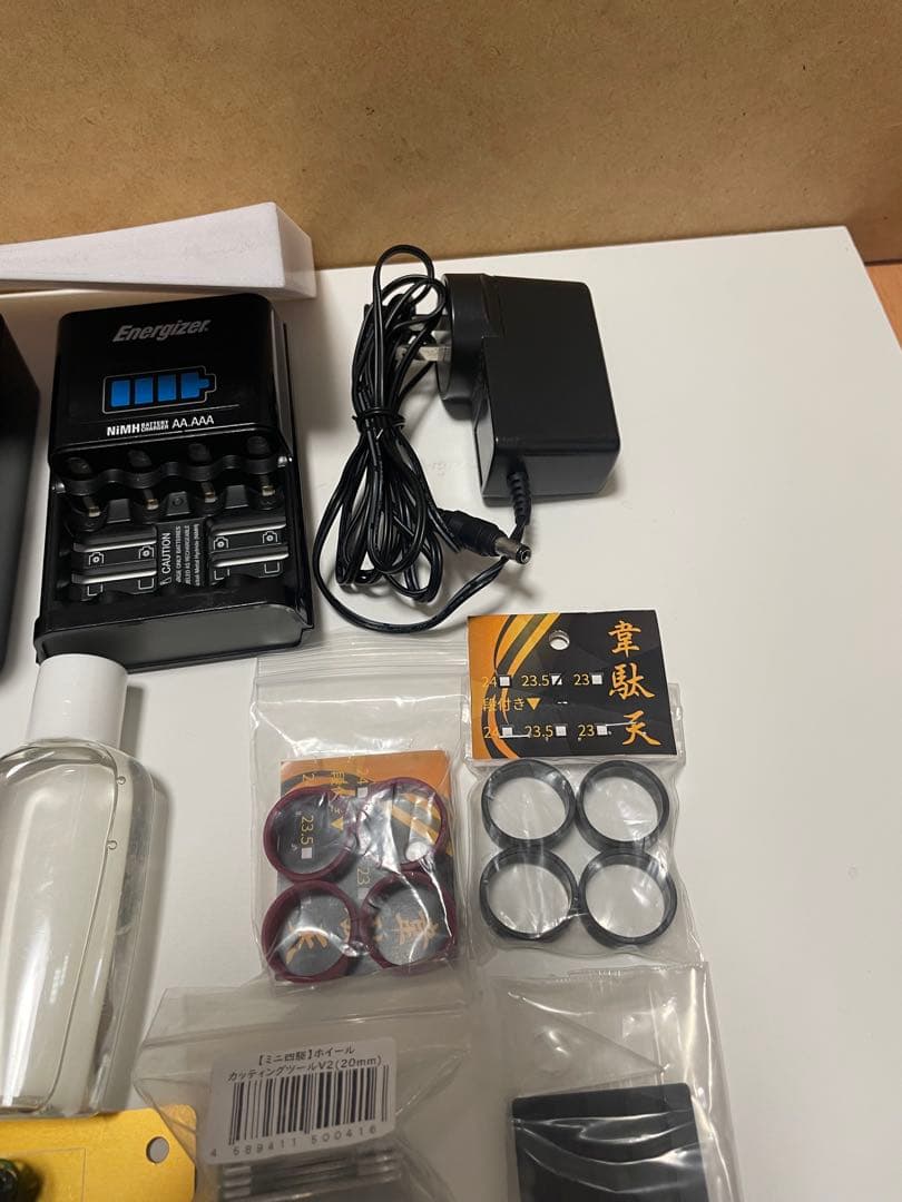 ミニ四駆 MSフレキ完成車 充電器 CNC加工ローラー まとめ売り