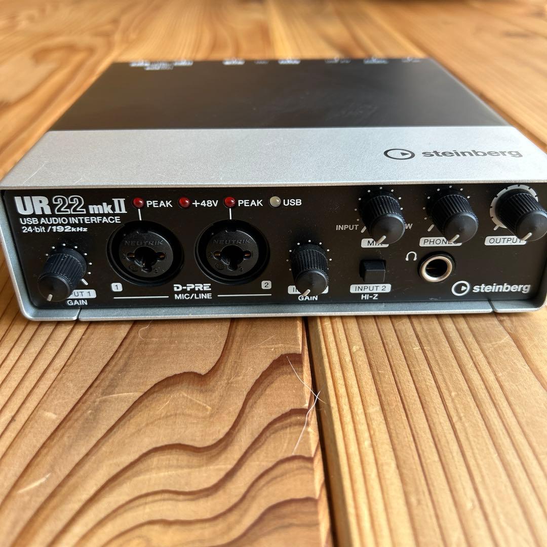 steinberg UR22mkⅡ USB オーディオインターフェイス