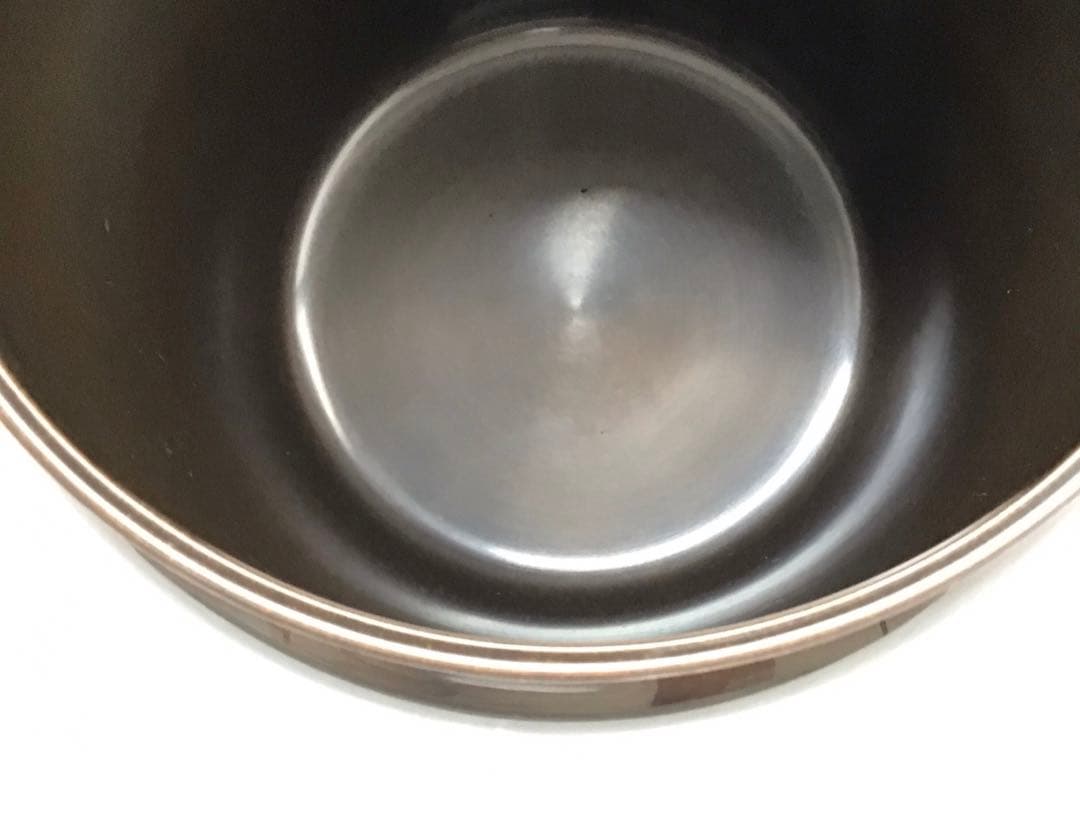 茶道具　唐銅棒先建水　不俊斎好　十三代　金谷 造　葆光斎書付　栞　共箱　S8KS