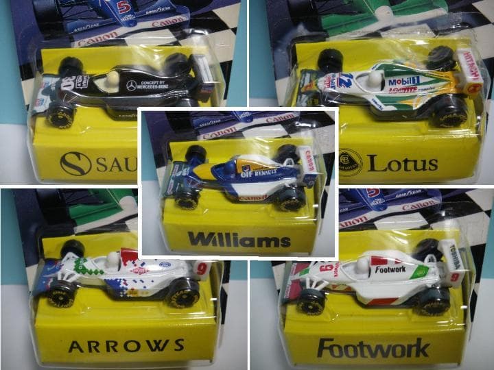 ロータスF1 ザウバー メルセデスF1 ウィリアムズ フットワーク無限 ベンツ
