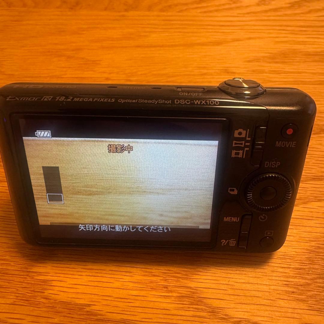 SONY サイバーショット DSCーWX100　動作確認済み ソニー　コンデジ