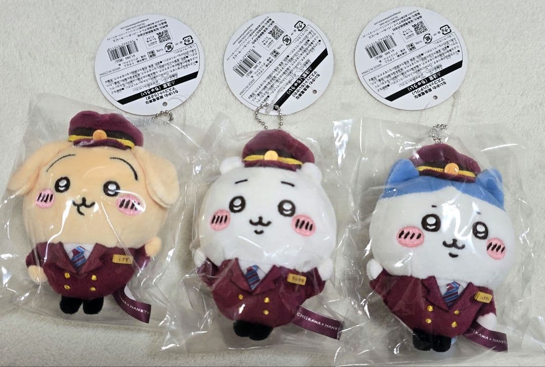 ちいかわ 阪急電車なマスコット 5点セット