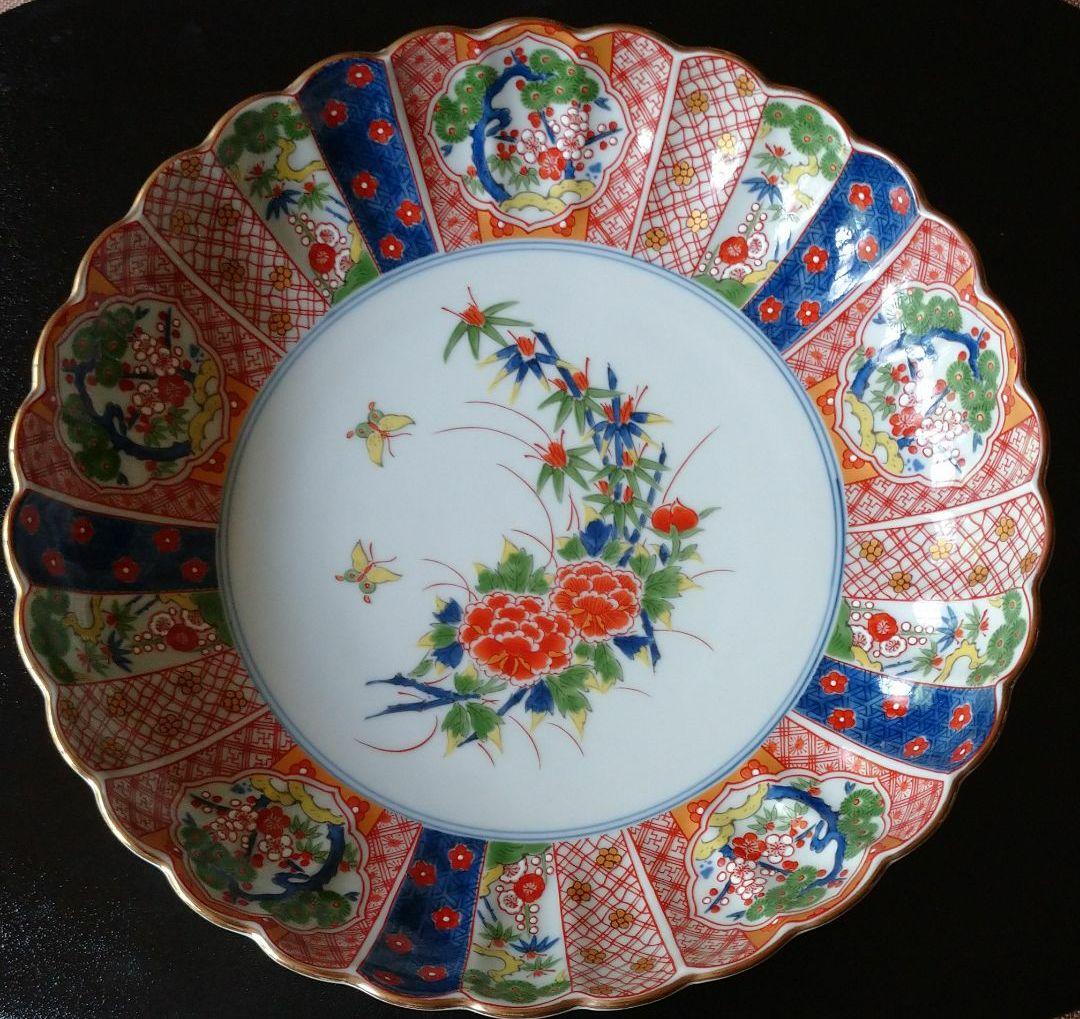 有田伊万里・色鍋島 深鉢