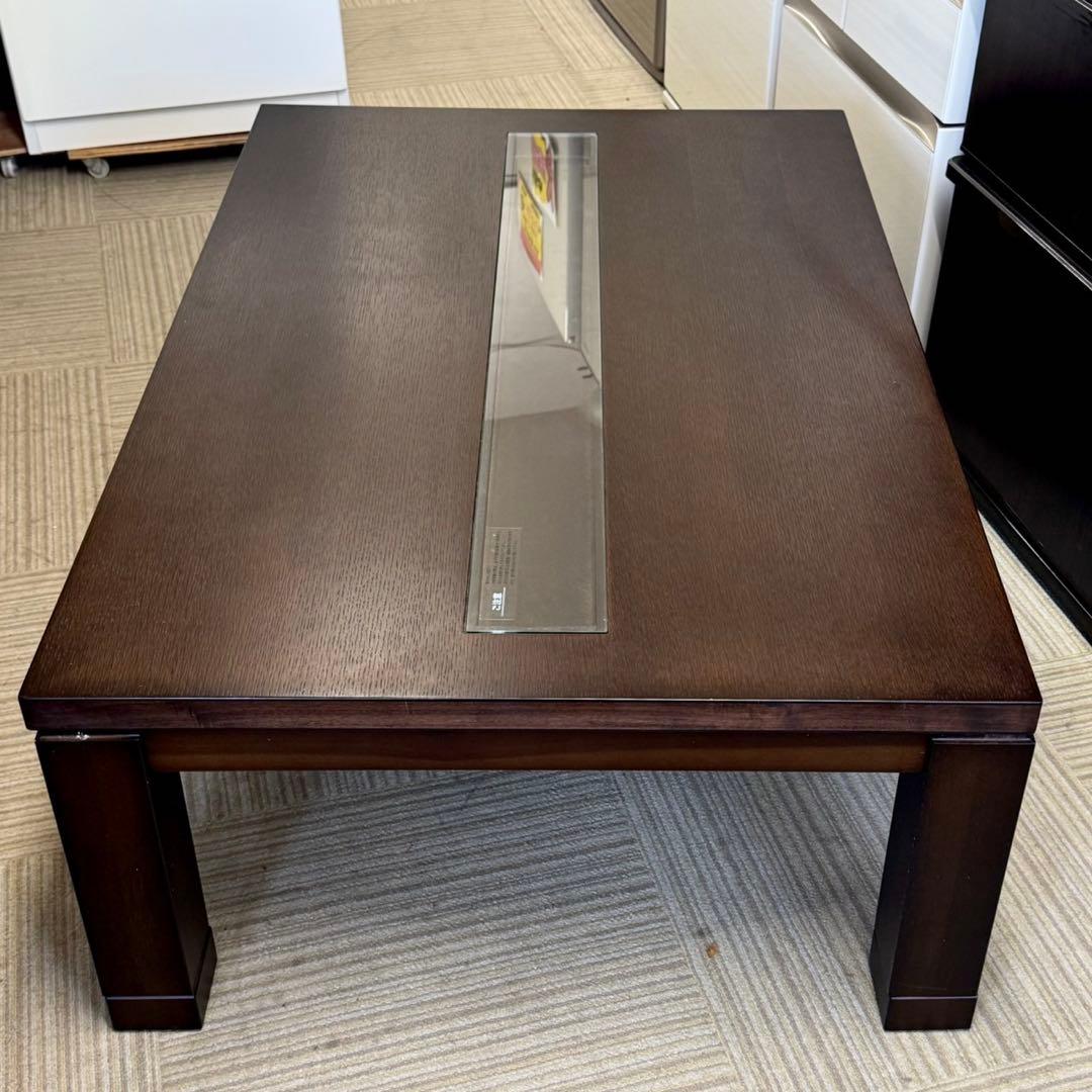 【超美品‼️】高級♪ 120cm幅家具調コタツ リビングこたつ 手元コントローラー