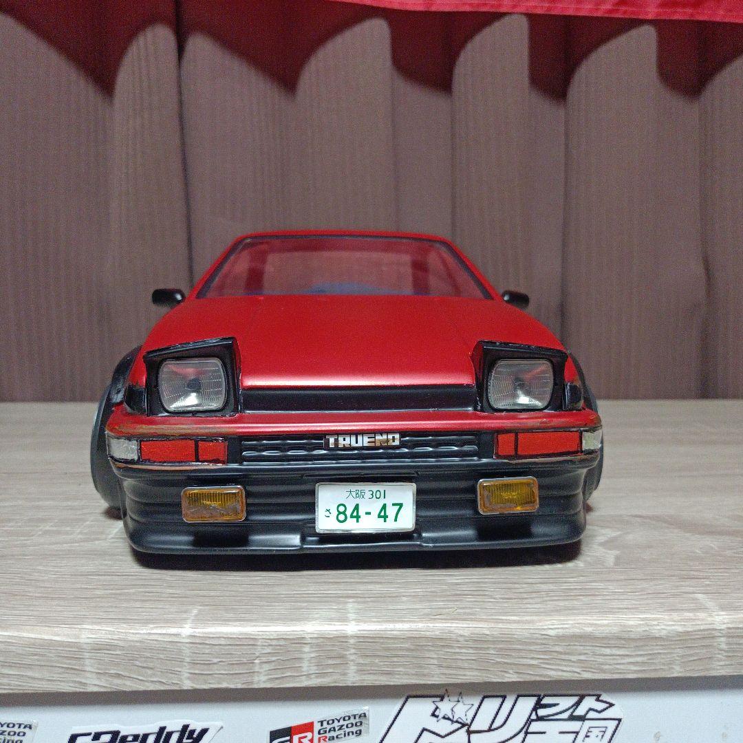 SAKURA D6シャーシ 86トレノボディ