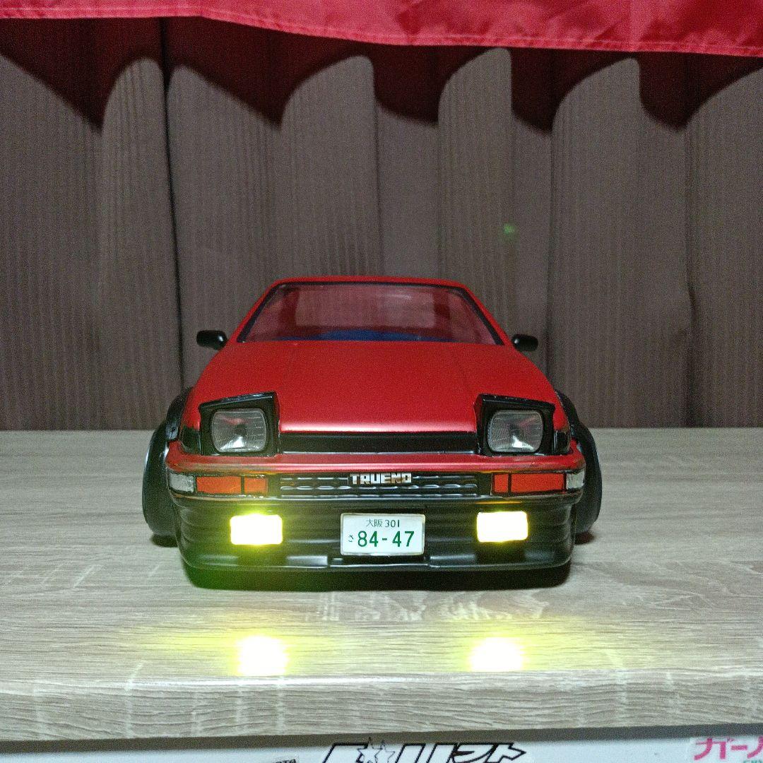 SAKURA D6シャーシ 86トレノボディ