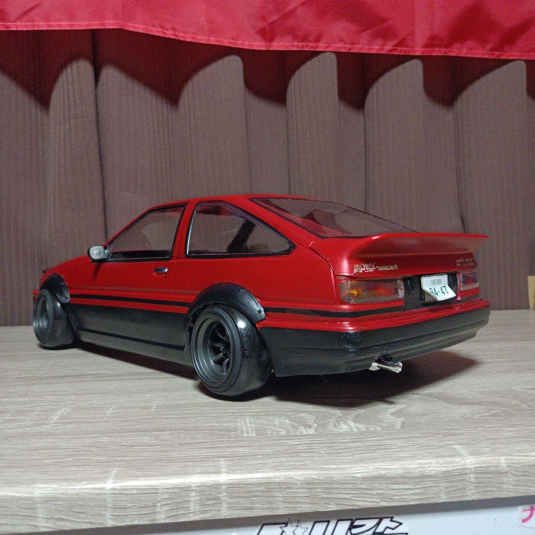 SAKURA D6シャーシ 86トレノボディ