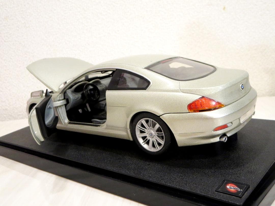 ★★ Hot Wheels ホットウィール BMW 645ci 銀 1/18