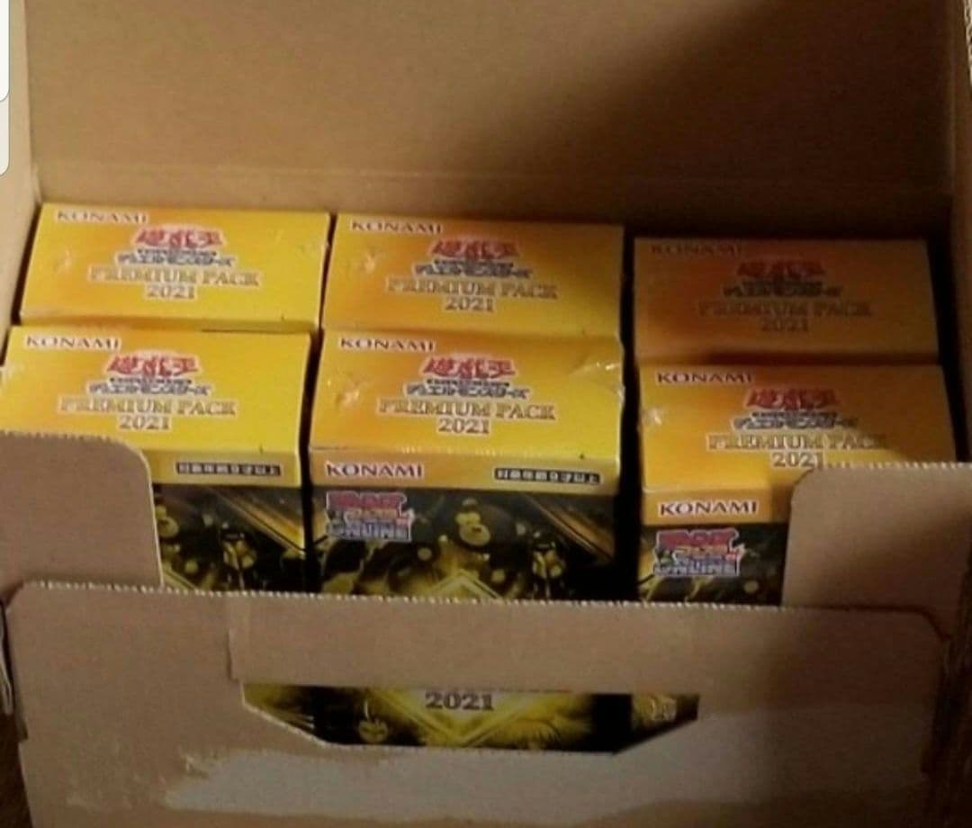 遊戯王オフィシャルカードゲーム　プレミアムパック2021   6BOX