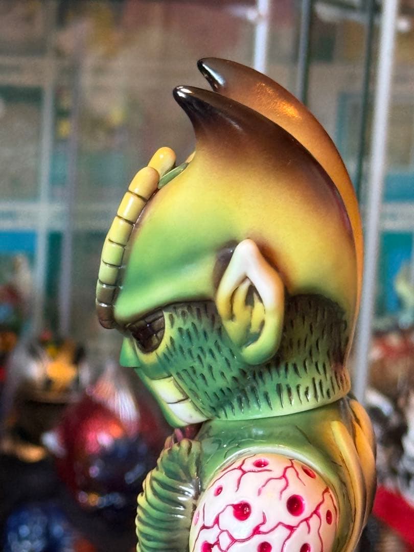 真頭玩具　リアルヘッド×アトムＡアマレスラーコラボ　イービルバットマン