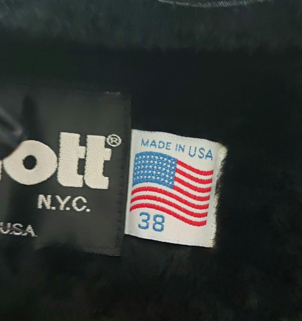 Schott シングルライダース641　 38　ボア付き