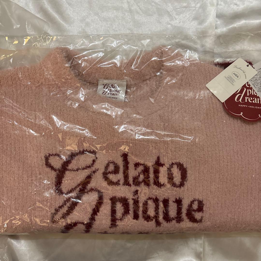 ジェラートピケ　ラメフェザープルオーバー&ショートパンツ