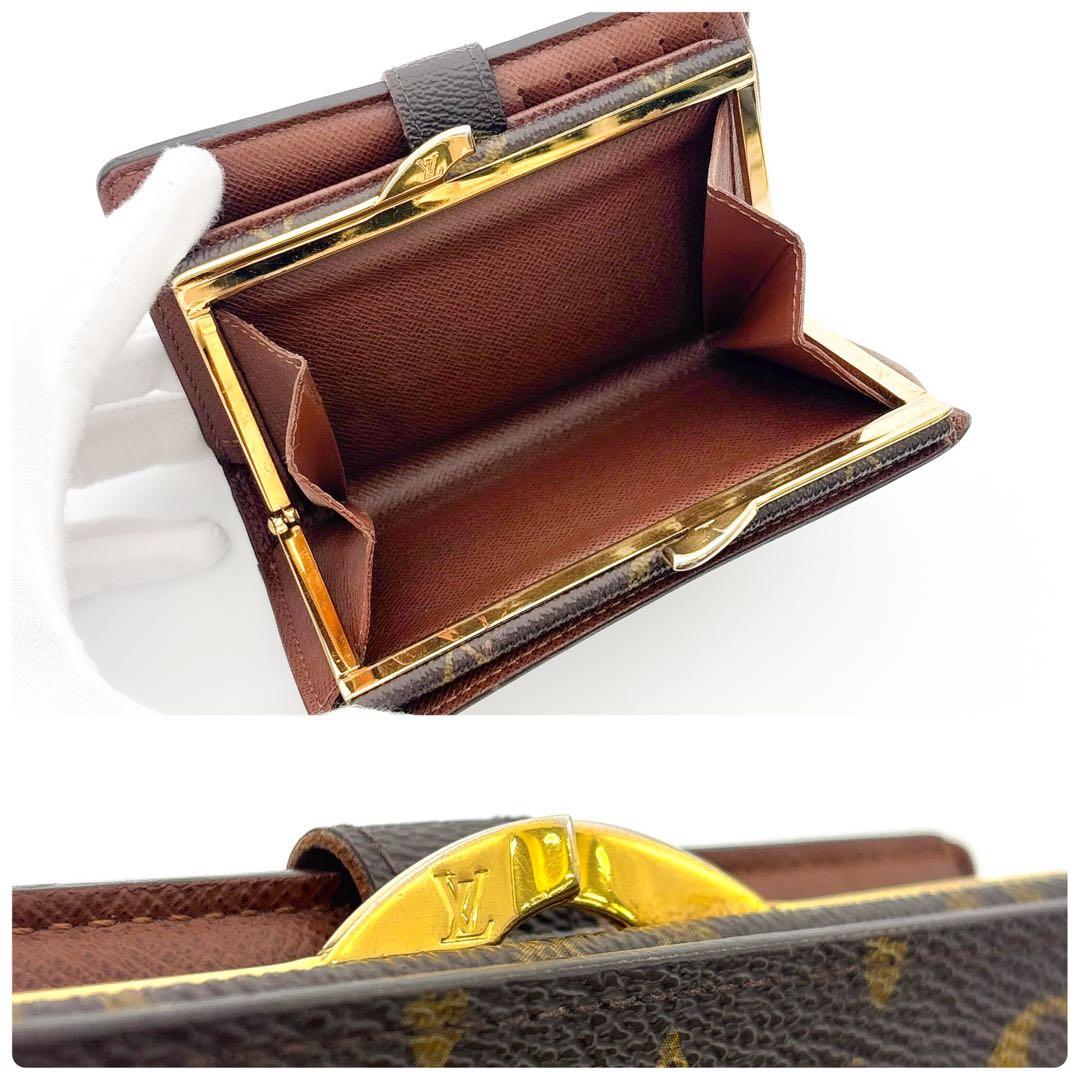新型★イニシャルなし★ルイヴィトン ヴィエノワ モノグラム 二つ折り財布