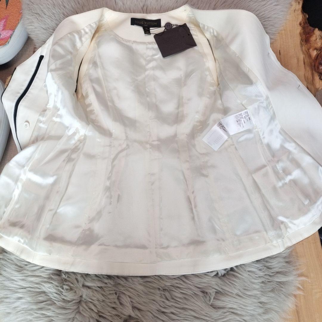 未使用 LOUIS VUITTON 2016 ルイヴィトン シルク ベスト