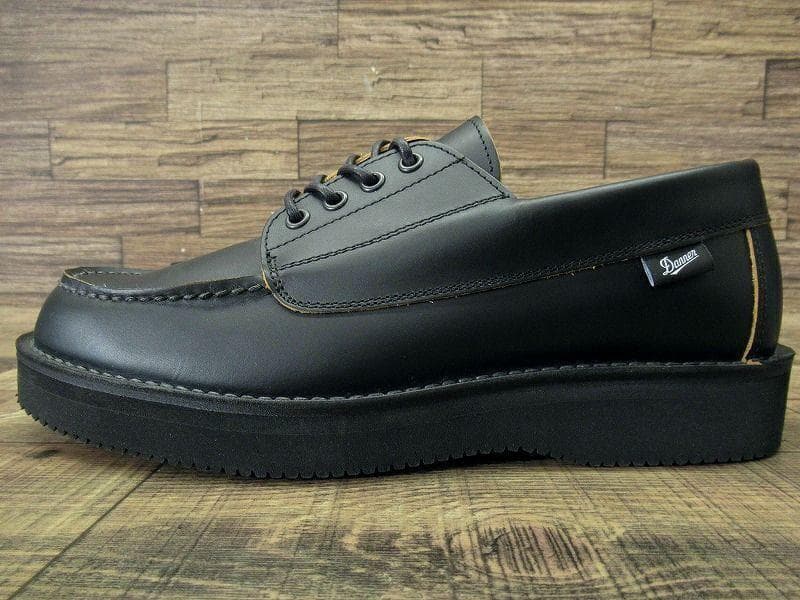 専用　ダナー ブローガン 茶芯 モカシン レザー シューズ 黒 27.0 ②