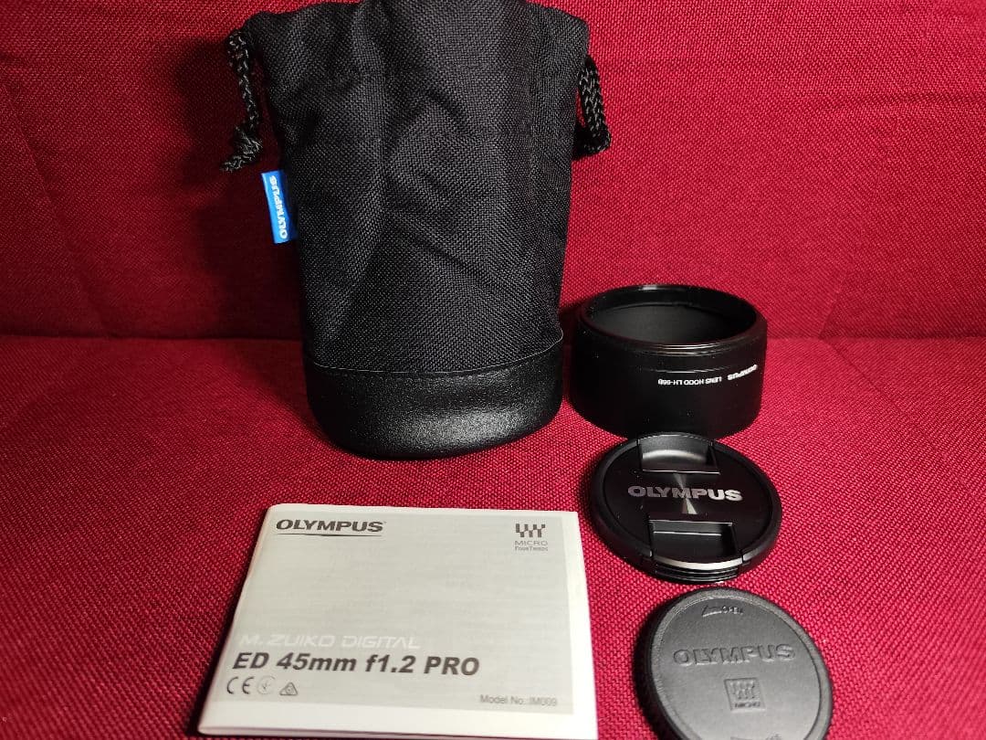 レンズ(単焦点) M.ZUIKO DIGITAL ED 45mm F1.2 PRO