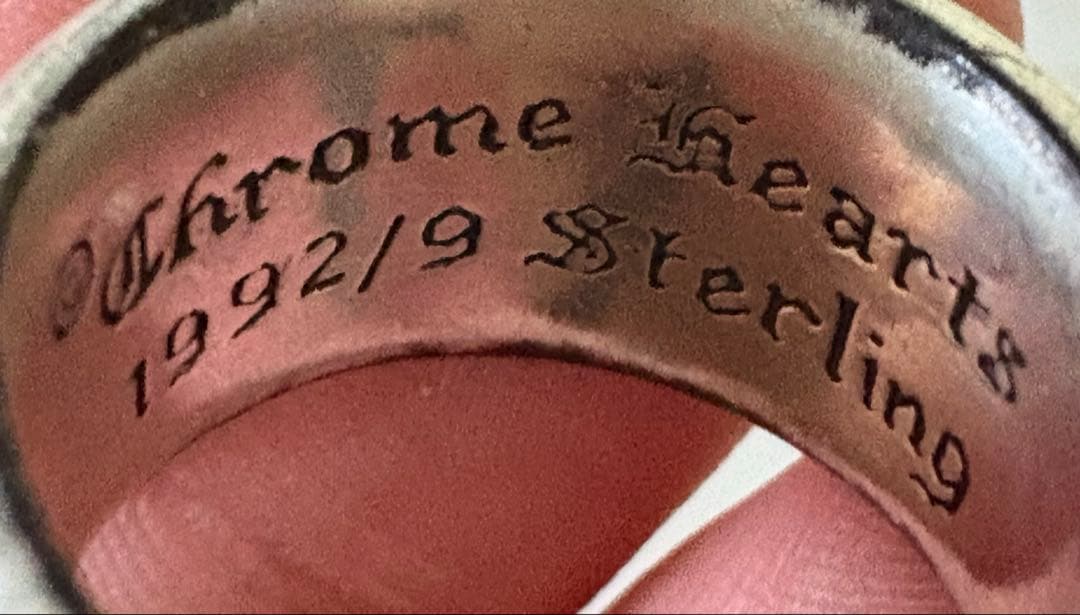 クロムハーツ　指輪　ダガー　リング　16号　ネックレス