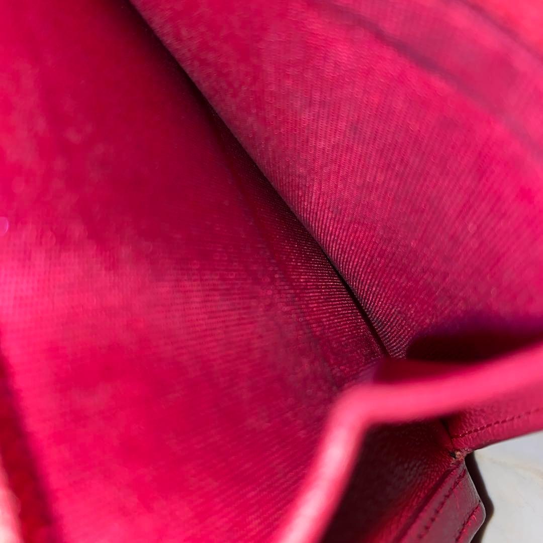 【週末限定値下げ】CHANEL シャネル 二つ折り財布 ピンク