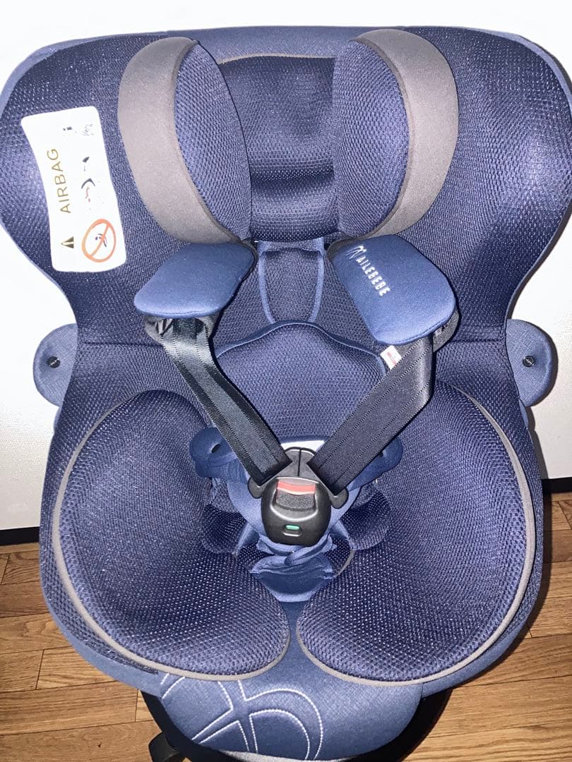 エールベベ⭐️【美品最高位】5iグランス ブルーブランISOFIX