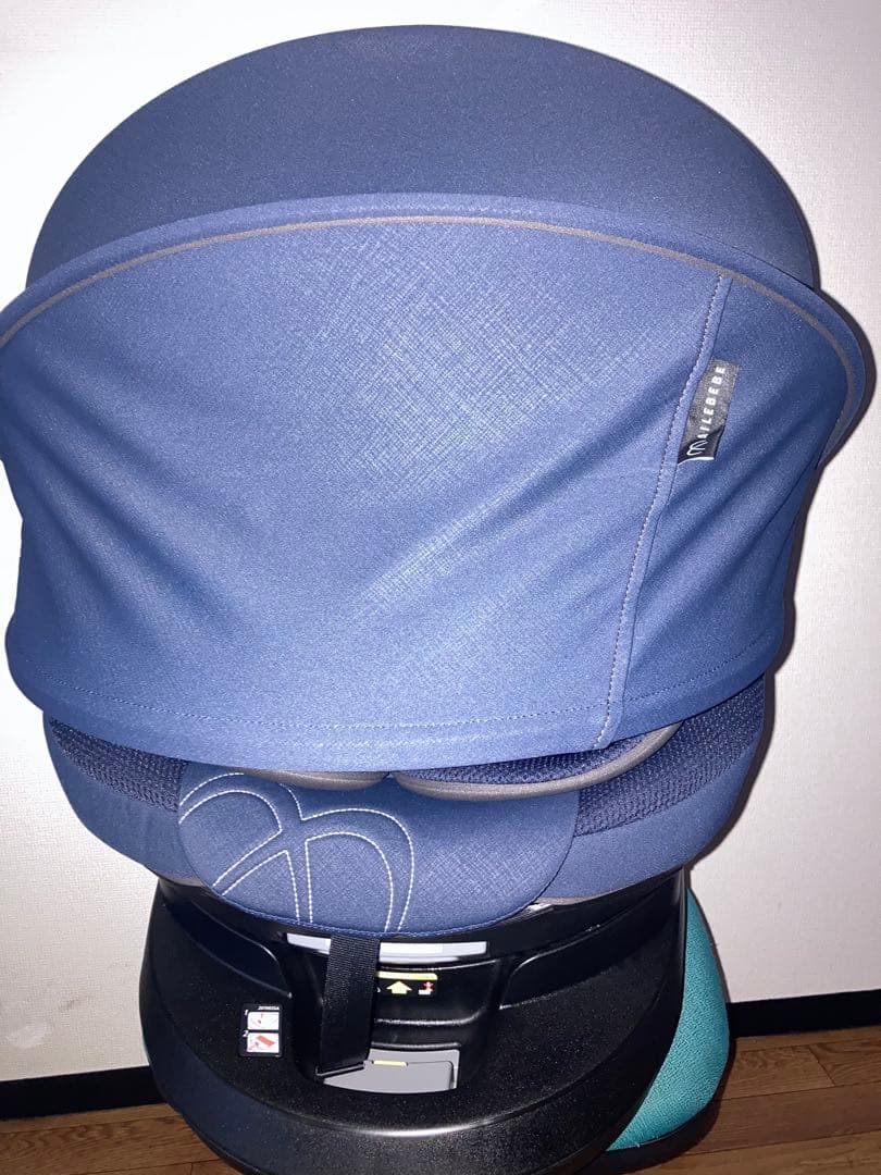 エールベベ⭐️【美品最高位】5iグランス ブルーブランISOFIX