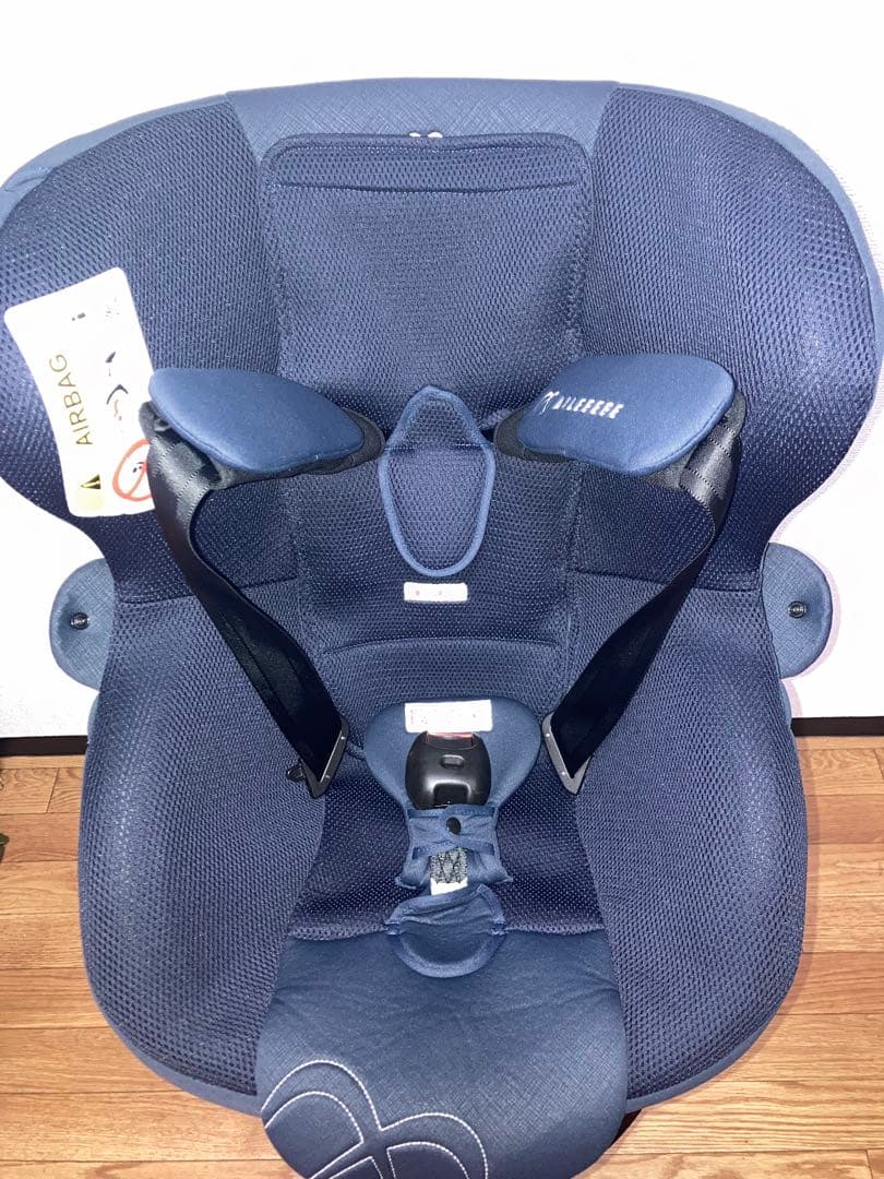 エールベベ⭐️【美品最高位】5iグランス ブルーブランISOFIX