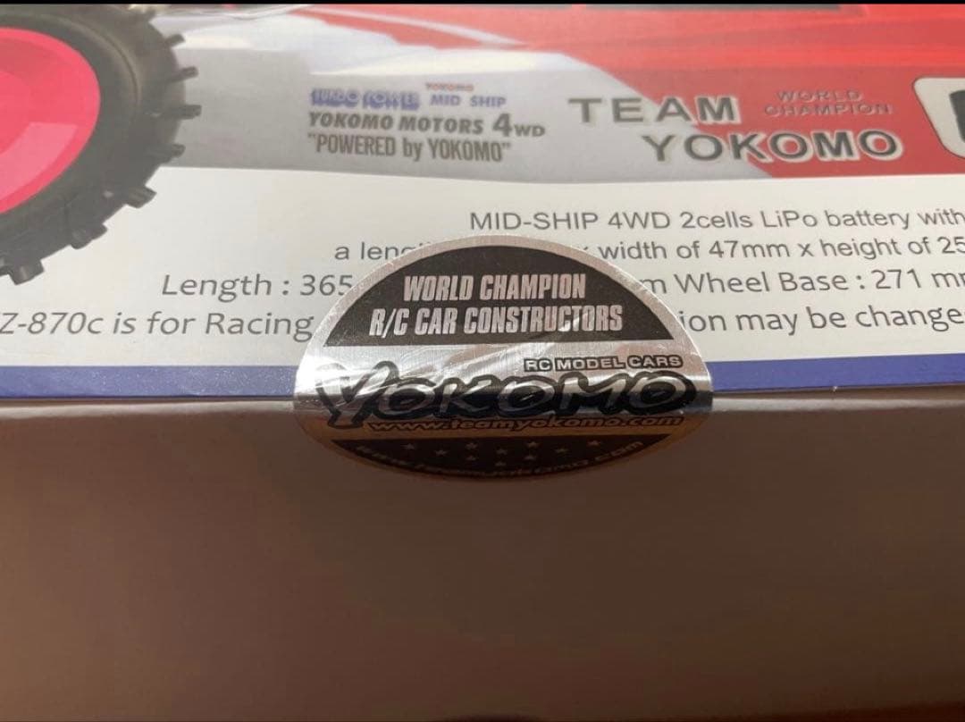 【新品未開封】ヨコモ YZ-870C スーパードッグファイター 1/10 4WD
