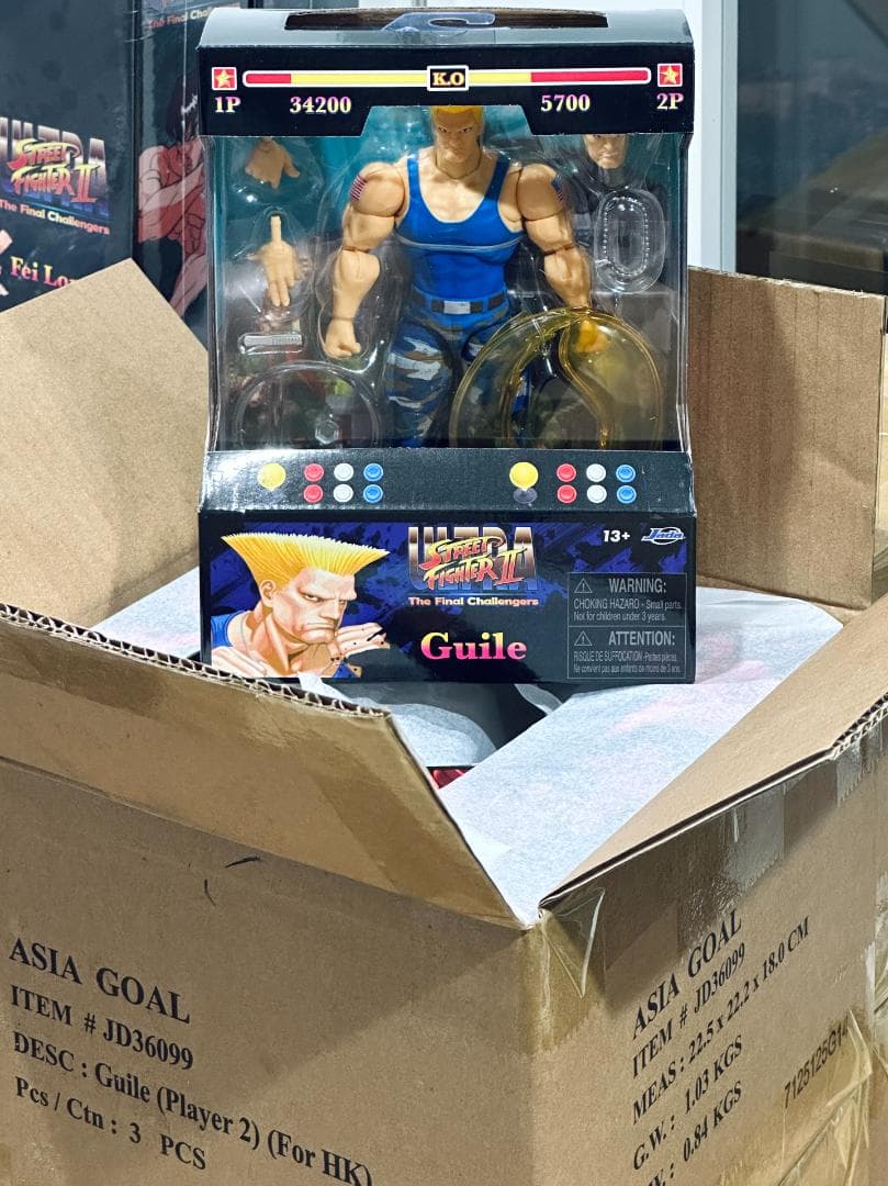 JADA ダルシム JD36690 ガイルGuile JD36099 2点セット