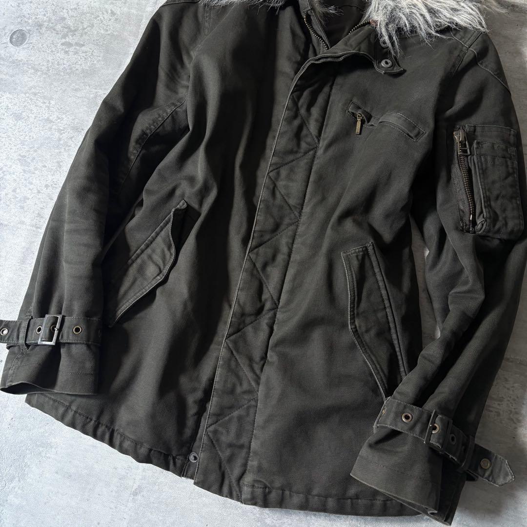 ジャケット・アウター 00s archive farjacket gimmick y2k grunge