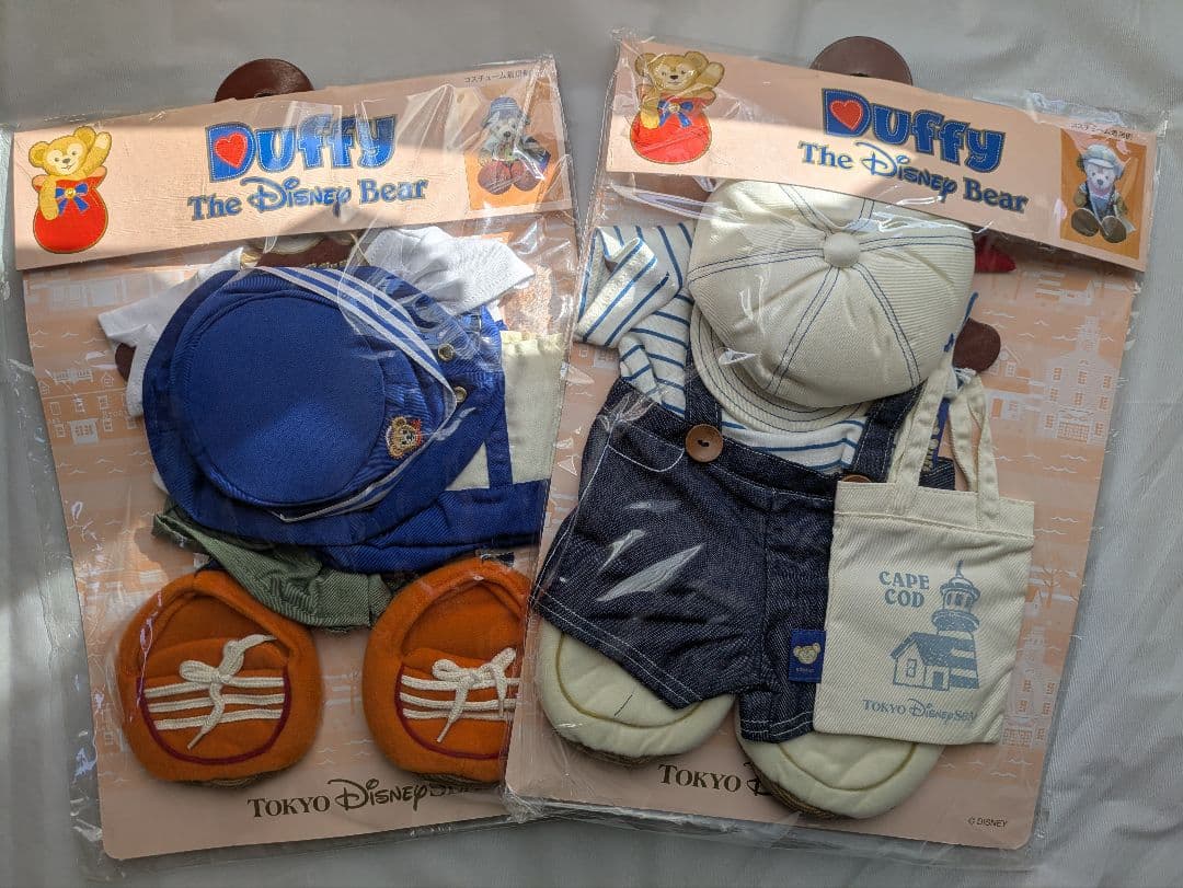 ダッフィーコスチューム ペアセット公式 新品未使用