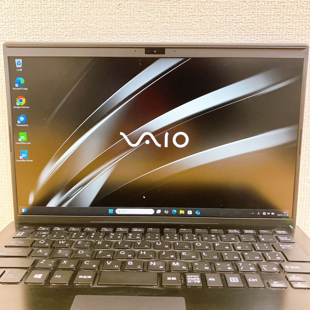 薄型軽量 VAIO Pro PK 14型FHD Win11 第8世代 テレワーク