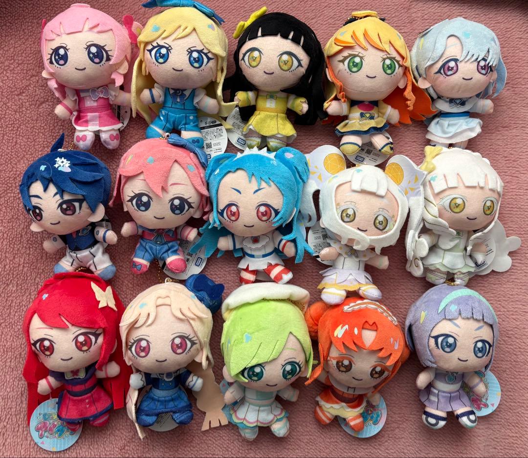 ひみつのアイプリぬいぐるみマスコット アイプリバースコーデ 全15種セット