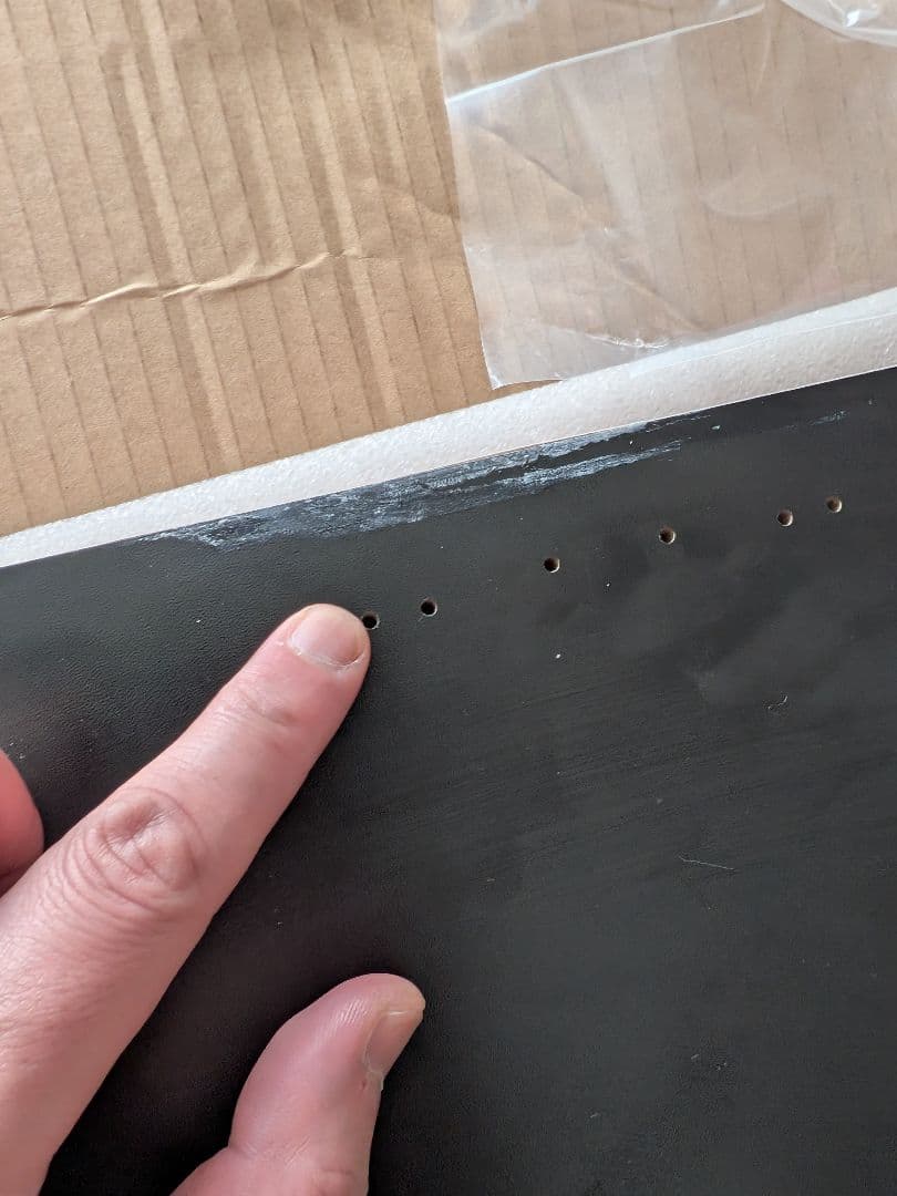 FLEXISPOT E7 のカーブ型天板ブラウン