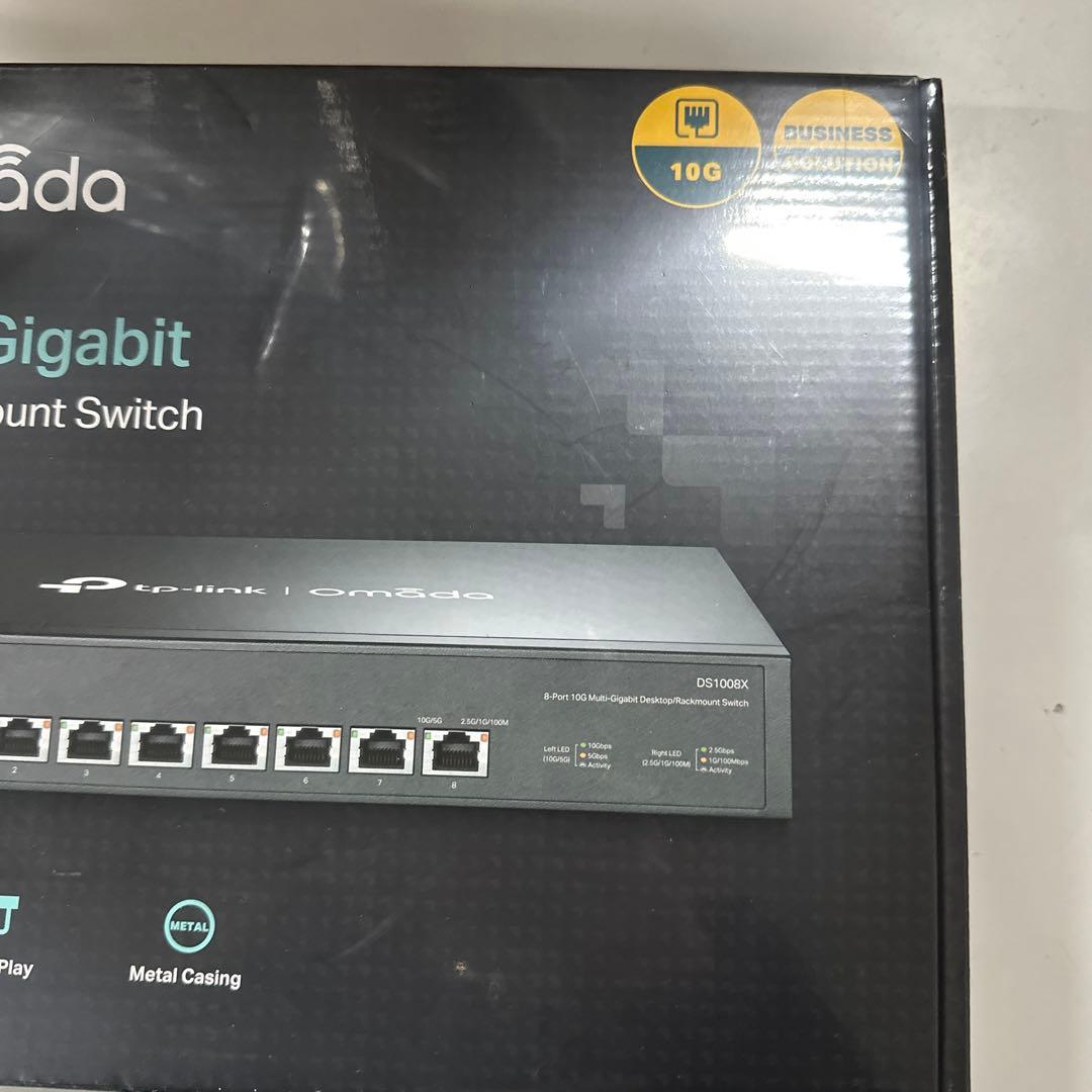 ルーター・ネットワーク機器 TP-Link Omada 8-Port 10G Switch DS1008X