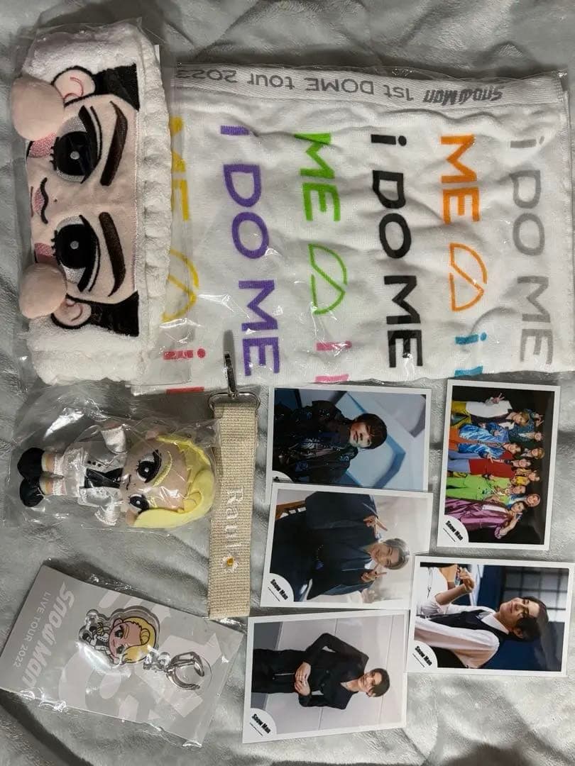 I DO ME タオル スノチルキーホルダー ヘアバンド