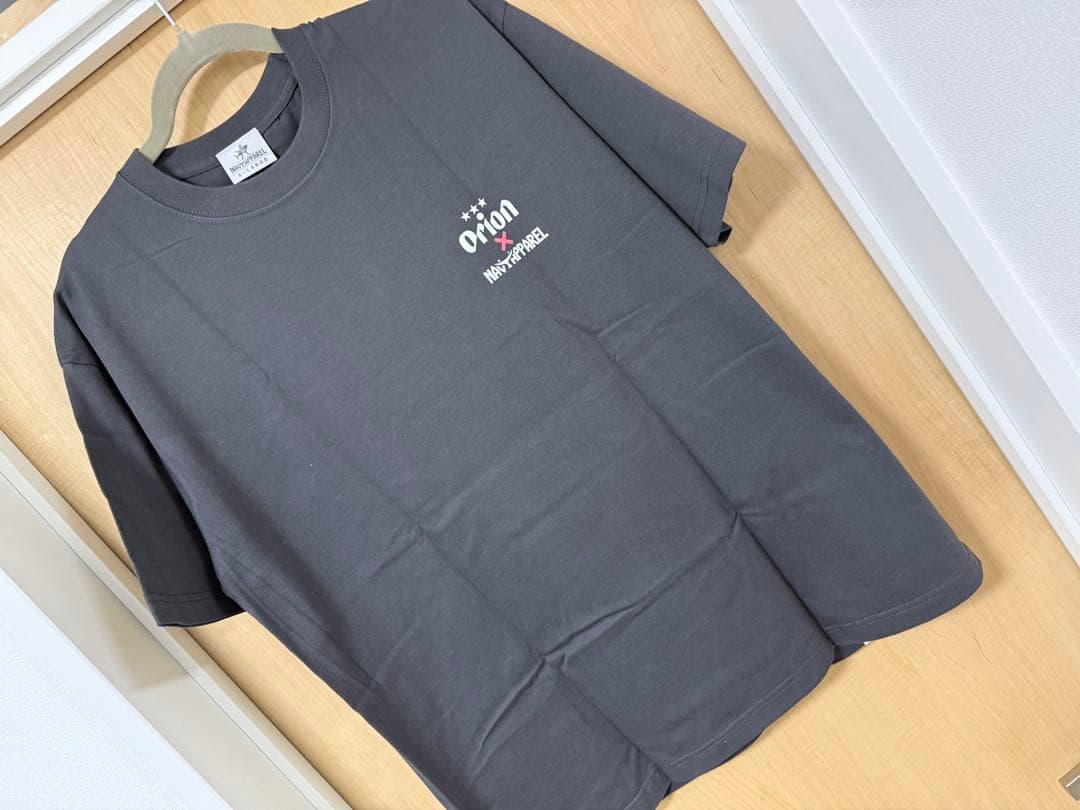 【ORION×NAVY APPAREL】南国魚Tシャツ（カラー：スミクロ）XL