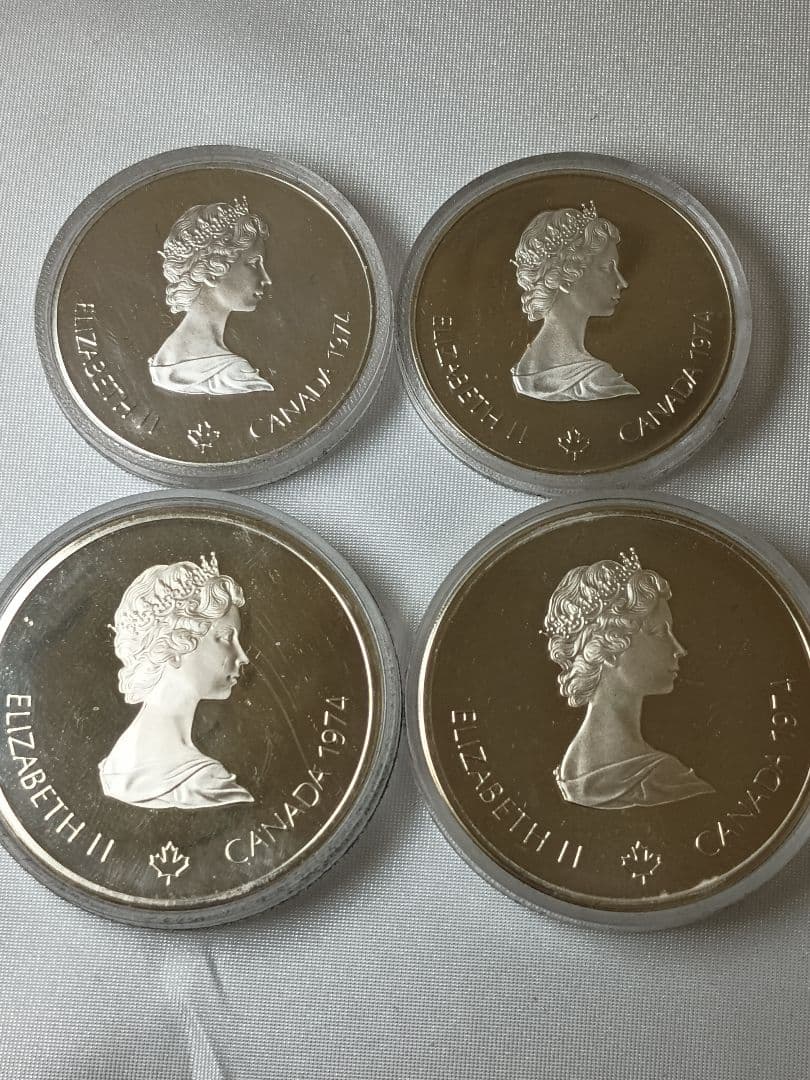 1976年 モントリオールオリンピック 記念銀貨セット