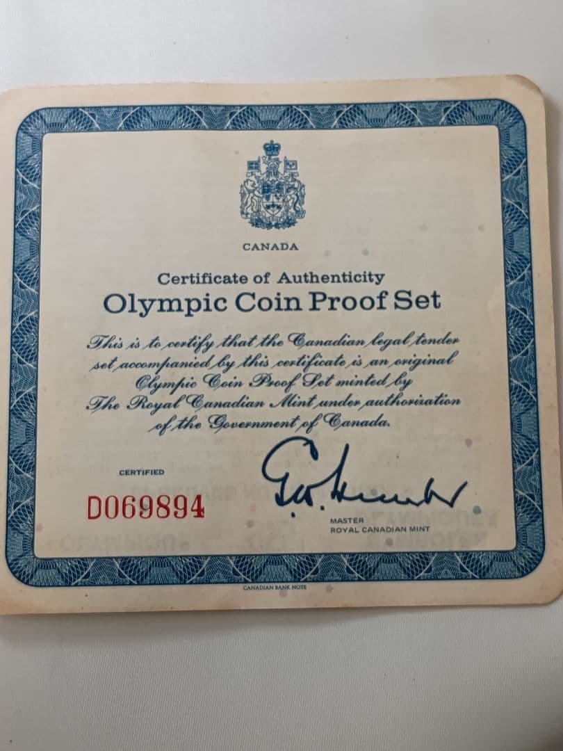 1976年 モントリオールオリンピック 記念銀貨セット