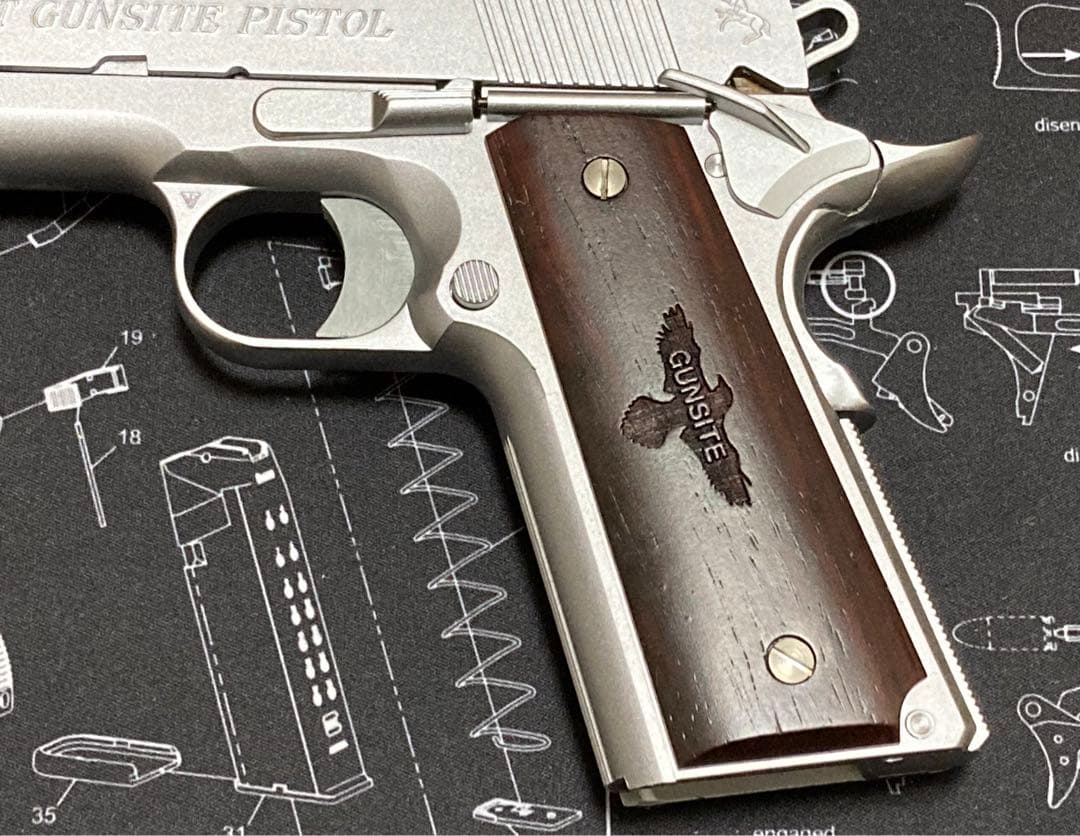 新品 未使用 限定WA COLT GUNSITE PISTOL シルバー